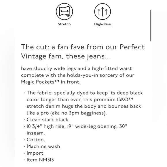 Madewell Perfect vintage wide leg jean in Carbondale - 25 - Picture 4 of 9